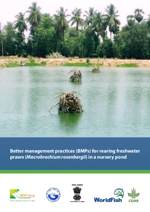 Better management practices (BMPs) for rearing freshwater prawn